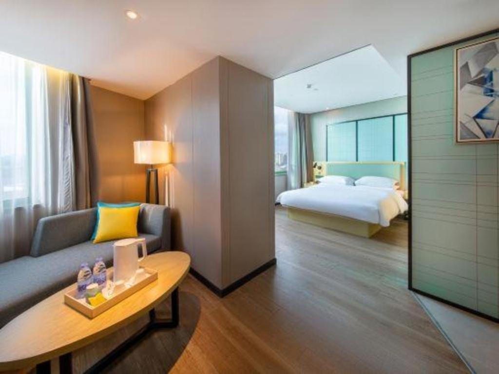 Echarm Hotel Yangjiang Baili Plaza Exterior foto